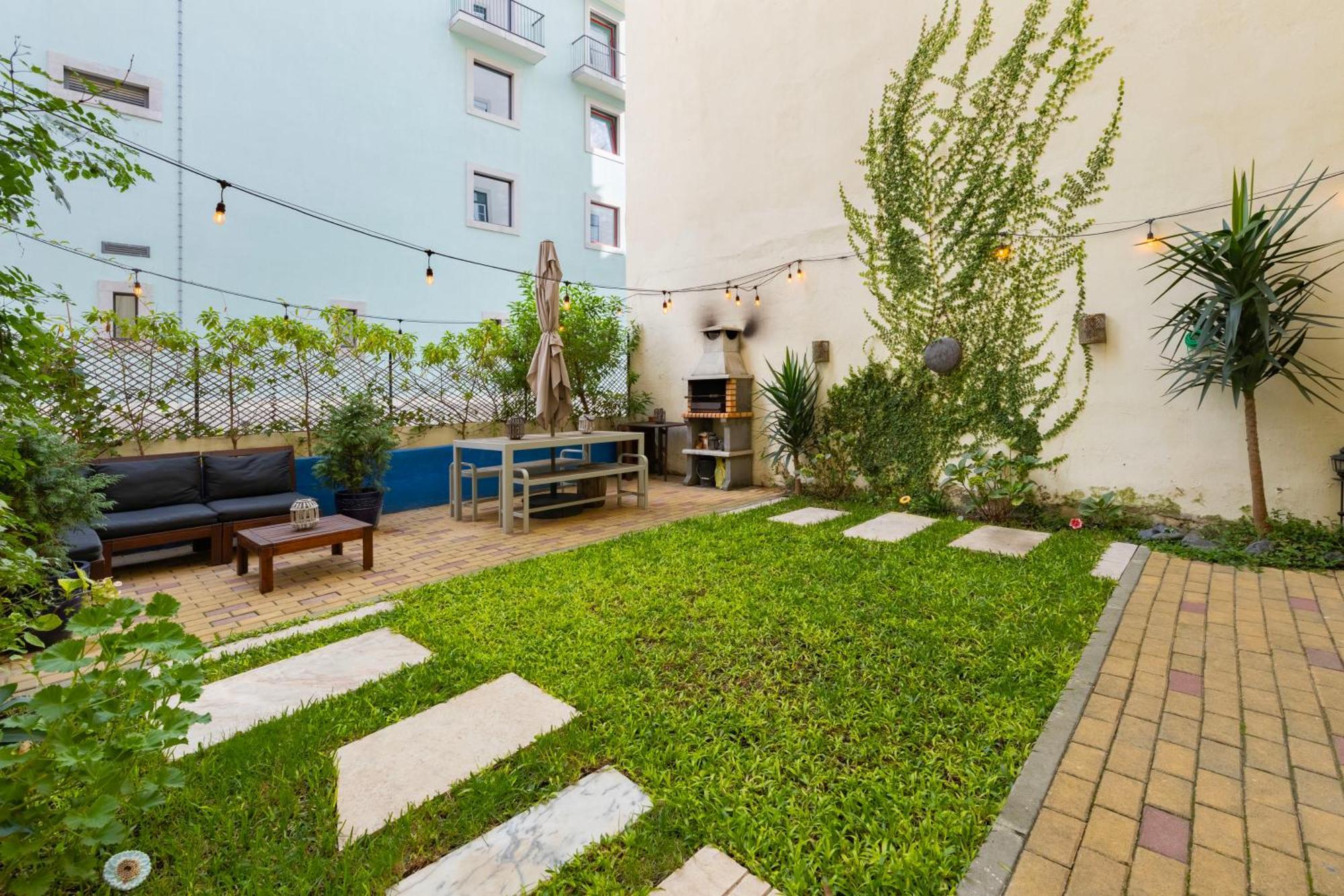Lisbon Intendente Terrace Apartment With Bbq Buitenkant foto