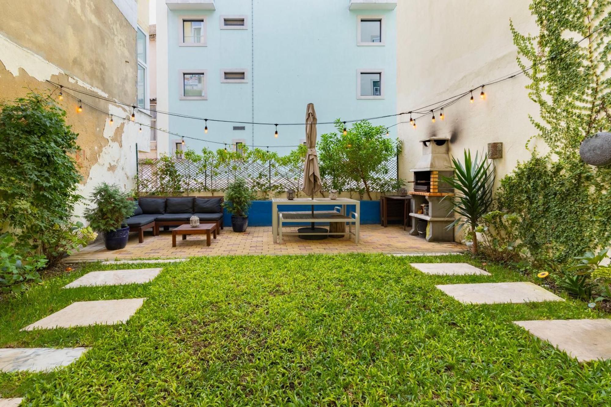 Lisbon Intendente Terrace Apartment With Bbq Buitenkant foto